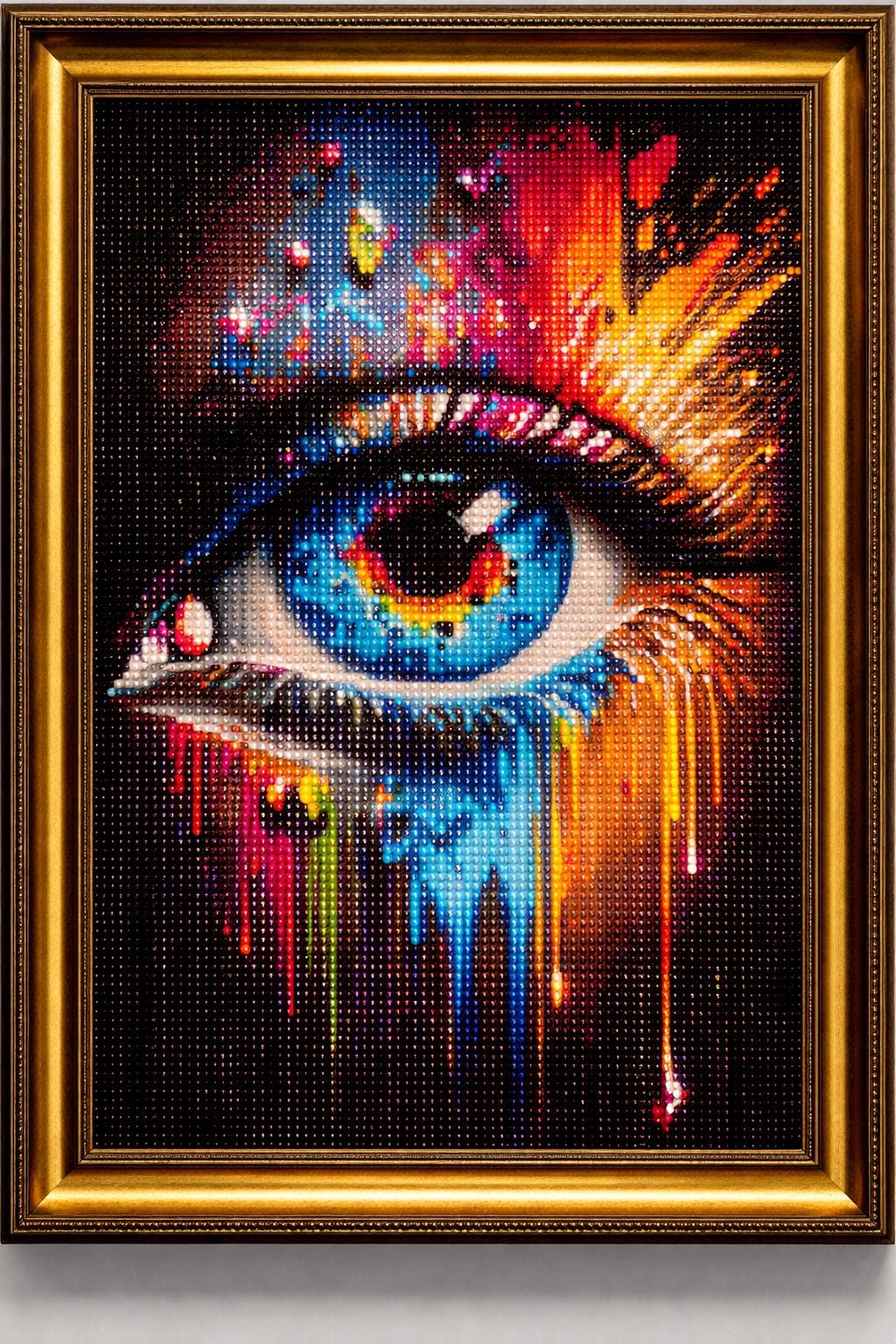 Lxmsja 9 sottobicchieri con supporto per Diamond Painting in