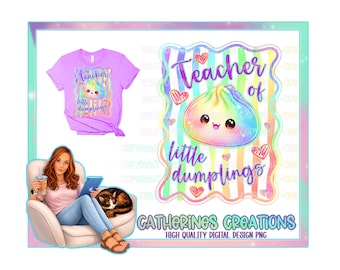 Maestra de pequeños Dumplings (PNG de alta resolución)
