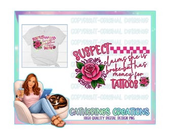 Tatuajes sospechosos, contorno con purpurina rota (PNG de alta resolución)
