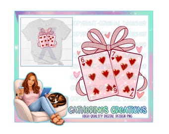 6/7 de Coqueta de Corazones (PNG de alta resolución)