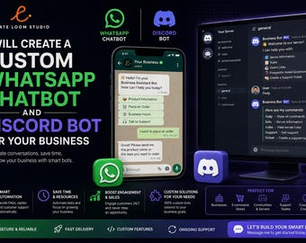 Custom WhatsApp Chatbot Workflow For All Businesses - Customer Support Automation & Discord Bot Setup Guide