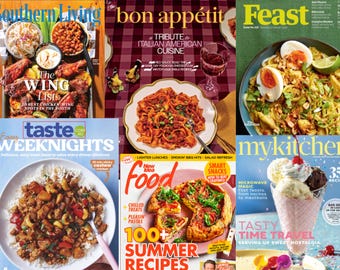20 Digital Food & Cooking Magazines Bundle February 2026 PDF Download