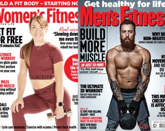 Health Magazine Bundle | Fitness, Wellness, Self Care (PDF Download)