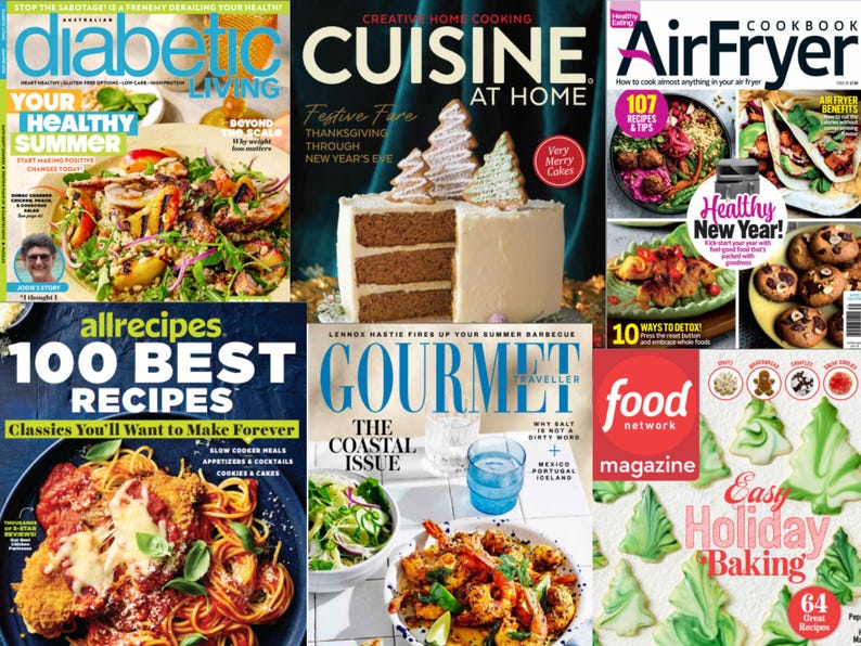 January 2026 Digital Food Magazine Bundle | 20+ Cooking & Recipe Pdfs ...