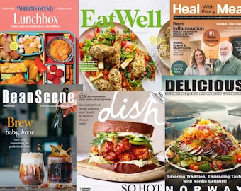 20 Digital Cooking & Healthy Recipe Magazines Bundle February 2026 PDF Download