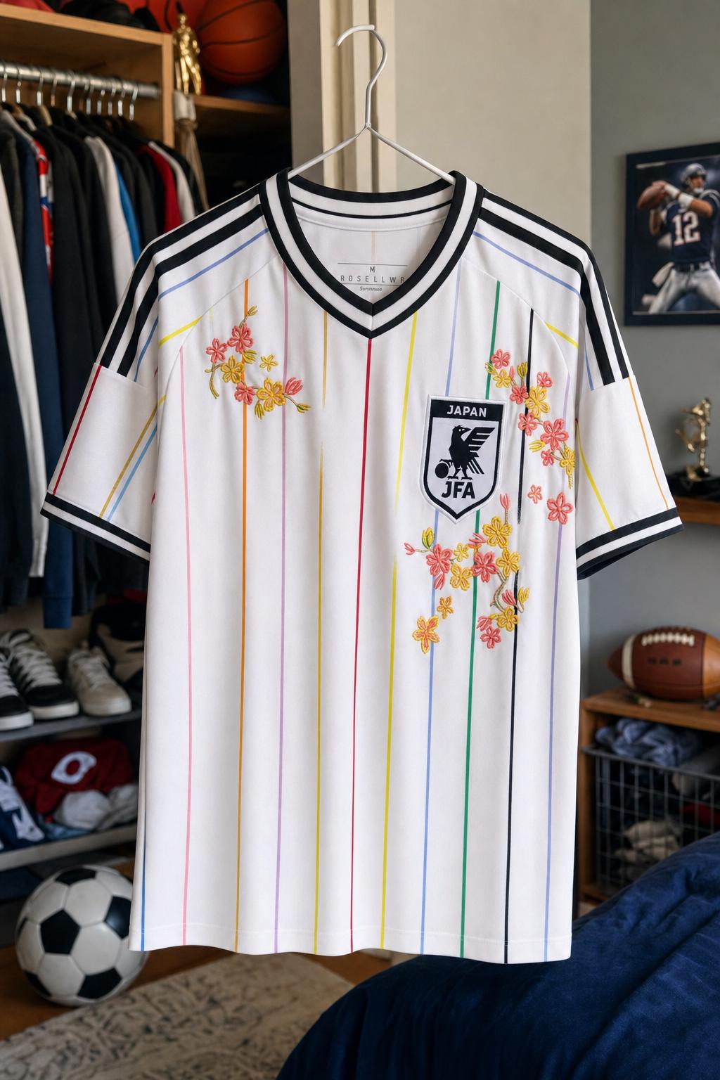 Japan X Nigo Football Shirt - Etsy Israel