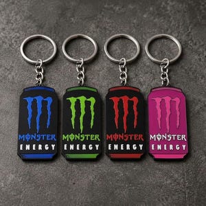 Monster Energy Keyring - Etsy