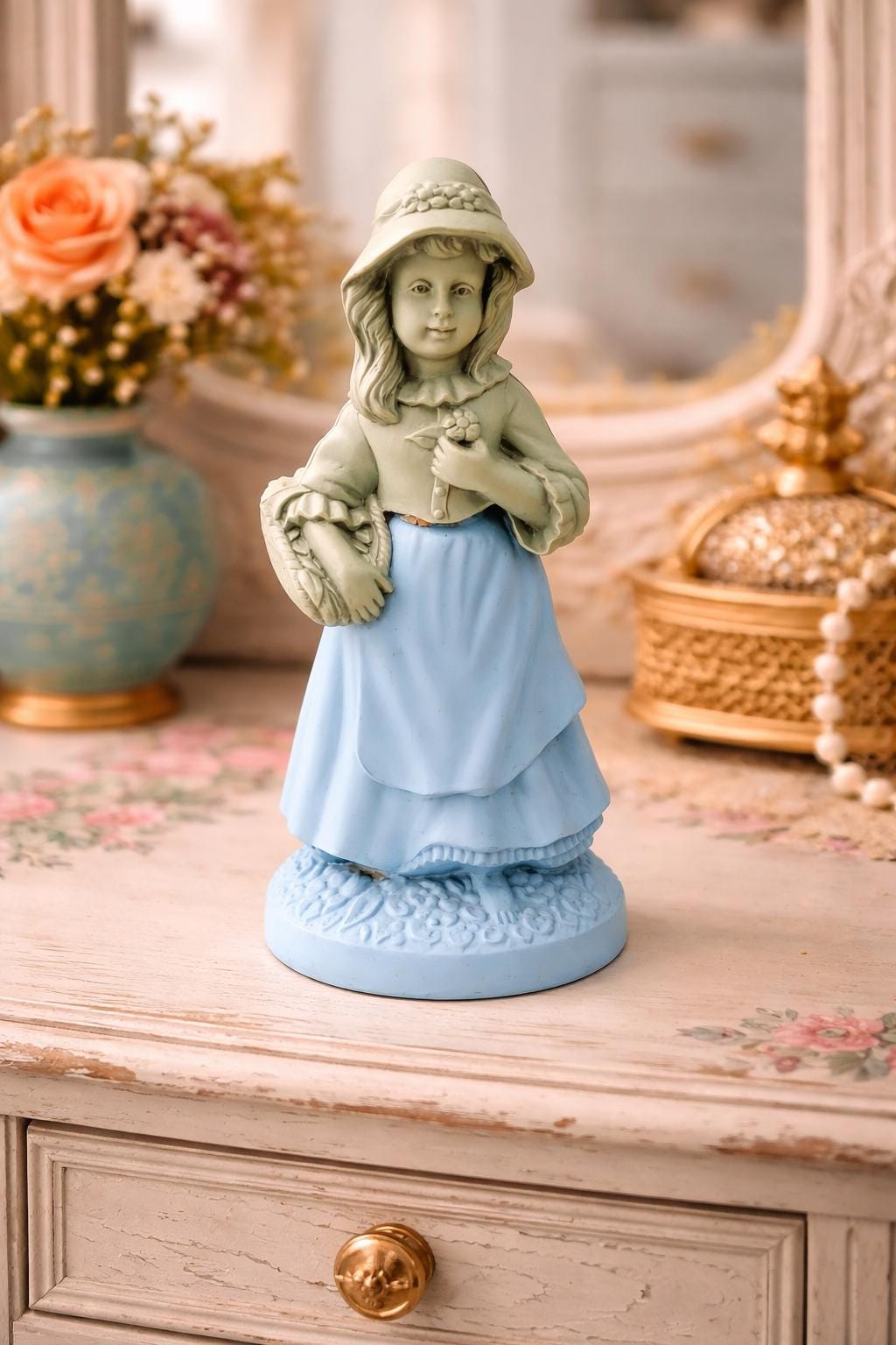 Blue Girl Avon Bottle - Etsy