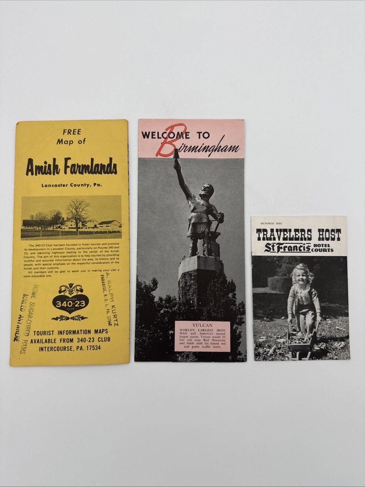 Vintage Hotel Pamphlet - Etsy
