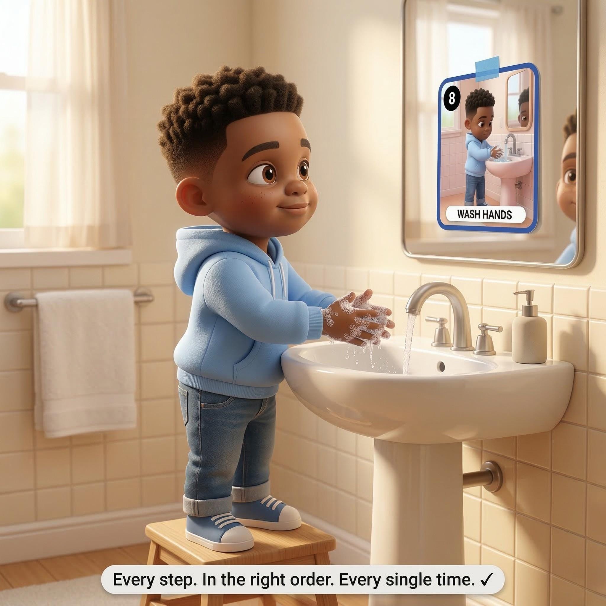 Toilet Training Visual Cards Boys | Autism Potty Steps | Printable ...