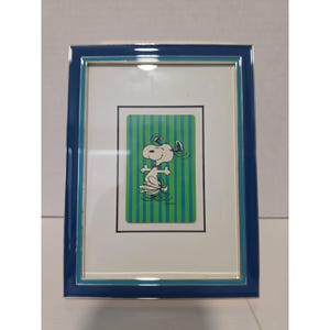 Vintage Framed Snoopy - Etsy