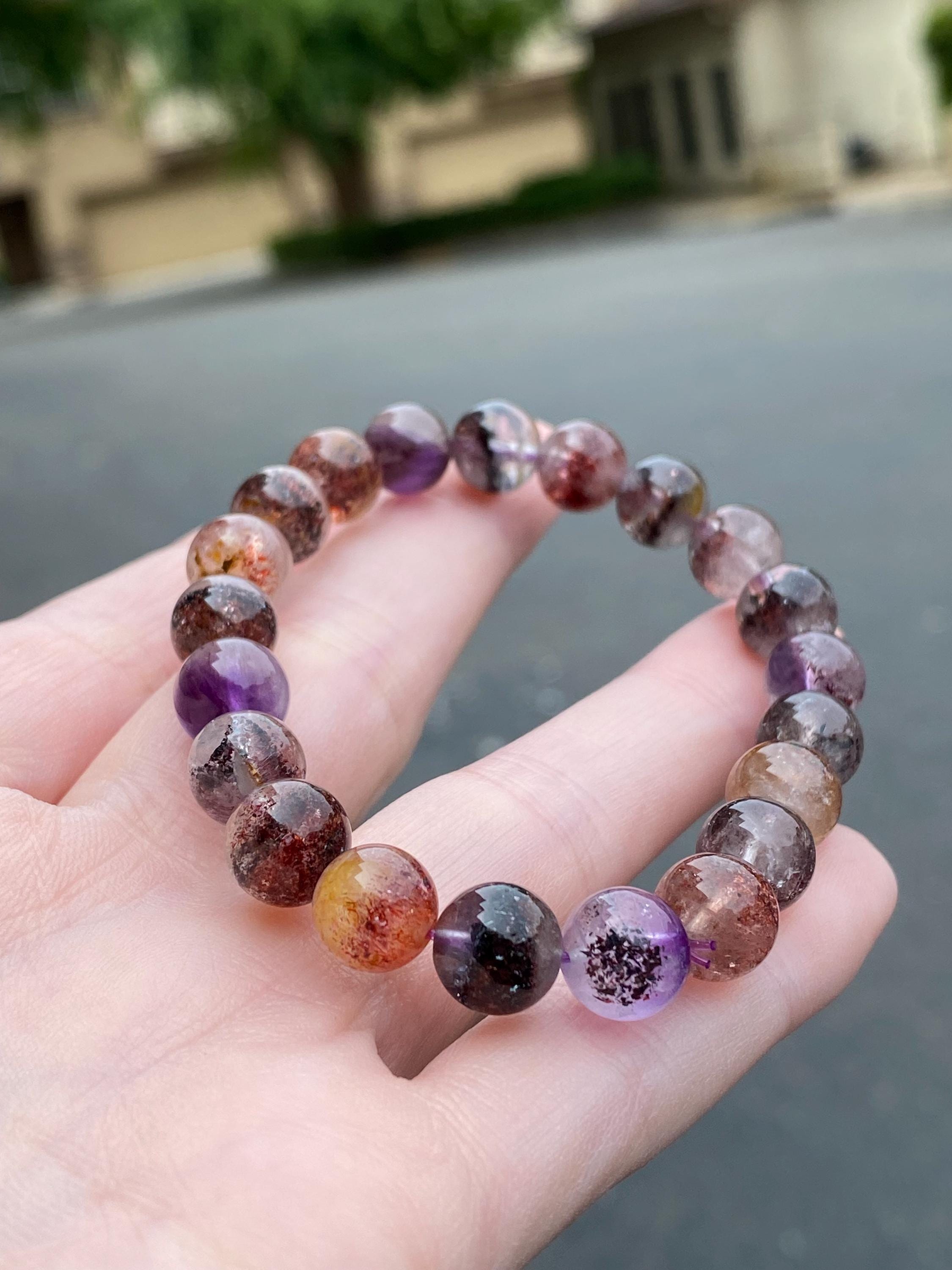 Super 7 Bracelet High Quality - Etsy