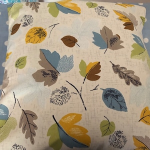 Cath kidston woodland leaves fabric cushion Cover , decorative cushion in cotton fabrics, cotton fabrics , home decor