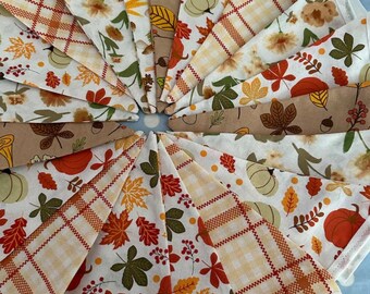 Shades of brown  cotton fabric banner, pennants,weddings, party flag,photo shoots,events,corporal events parties