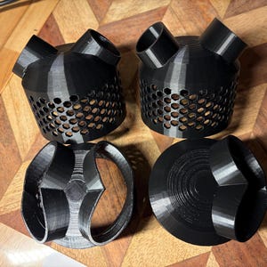 MP40 guard split flow director flow splitter for corals PETG