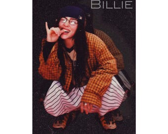Billie Candid Poster- Room Decor Poster
