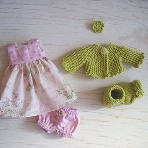 Waldorf doll clothes for 9 inches chestnut doll
