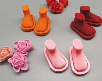 Shoe molds set for Paola Reina doll, 3D printed Shoe mold set, Shoe dolls craft set for Paola Reina, Dolls accessories, Doll clothes