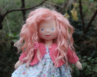 Waldorf doll 30cm, Art doll, OOAK, Handmade doll