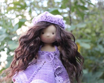 Waldorf doll 25cm, Art doll, OOAK doll, Handmade doll