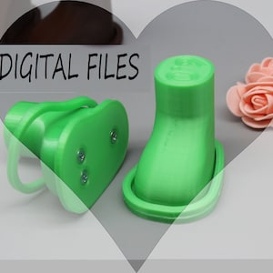 DIGITAL Files 6.0cm Length, Shoe molds set 6cm, Shoe dolls craft set, Dolls accessories, Doll clothes