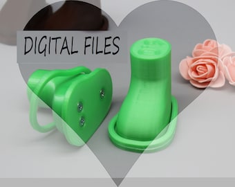 DIGITAL Files 6.0cm Length, Shoe molds set 6cm, Shoe dolls craft set, Dolls accessories, Doll clothes