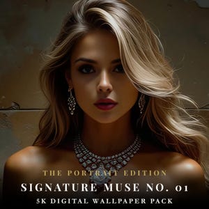 Fondo de Pantalla Retrato Sensual iPhone, MacBook Wallpaper Cinematográfico (Descarga Digital) 5K