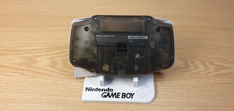 Gameboy Advanced Resting Nintendo Gameboy Advance Clear Black | Laminated IPS V5 | 1800mah USB-C ...