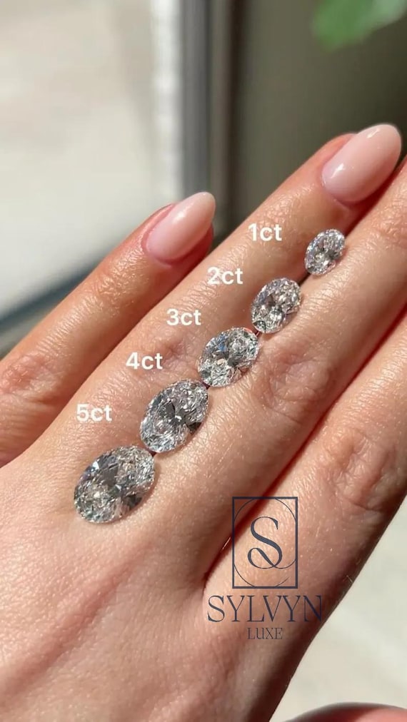 Oval Cut Lab Grown Diamond For Solitaire Ring,Eco-Friendly Diamond, IGI Certified Man Made Diamond For Jewelry Making