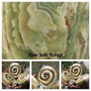 Raw Jade Rolags - 100g