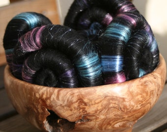 Aurora Borealis Rolags / Punis - Take 2 - 100g