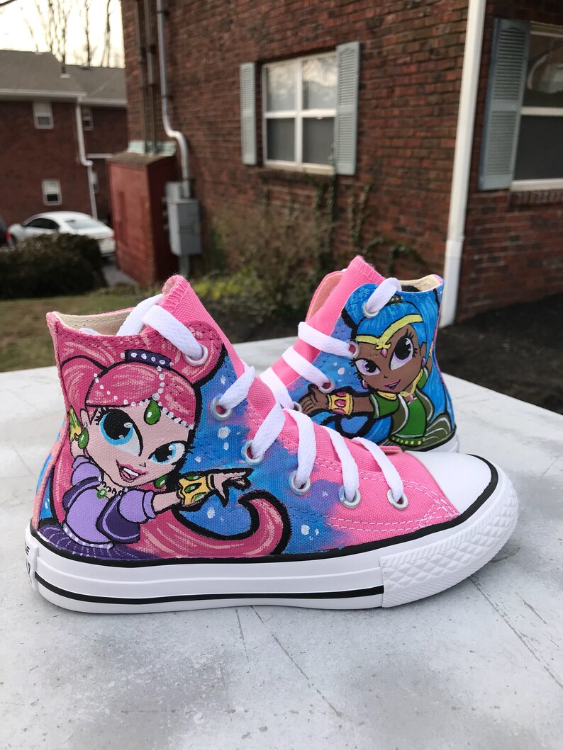 shimmer and shine converse