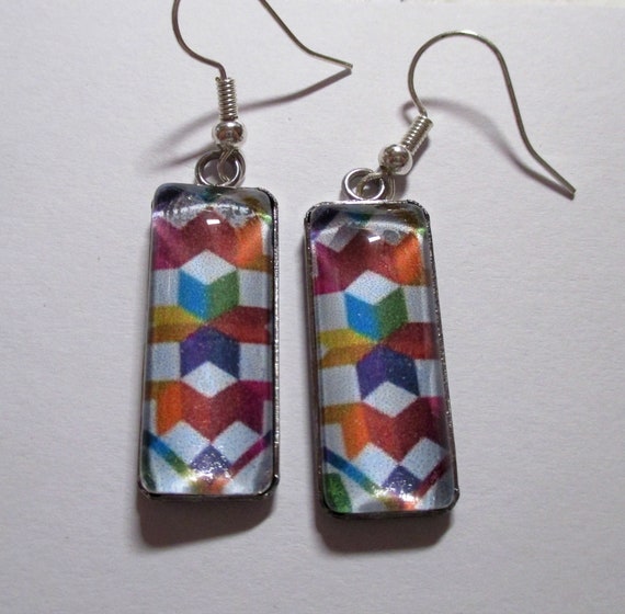 Quilting Ruler Earrings | Layers By Design