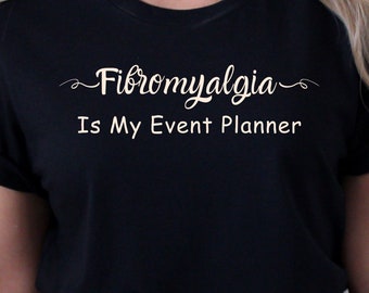 Funny Fibromyalgia T-Shirt, Sarcastic Fibro Awareness Shirt, Gift For Spoonie, Fun Invisible Illness Tee, Chronic Pain Warrior T Shirt