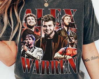 Comfort Colors® Alex Warren Music Vintage Shirt, Retro 90s Alex Warren Tour Concert Shirt, Young Hoodie Sweatshirt Toddler