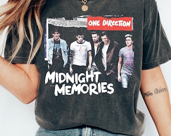 One Direction Midnight Memories Unisex T-shirt, Heavy Metal Direction, Pop Music Shirt,  1D Fan Gift, Young Hoodie Sweatshirt Toddler