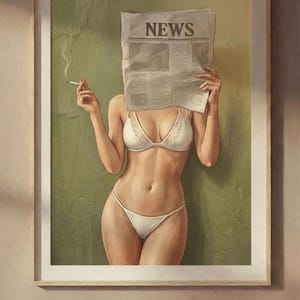 Sexy Lingerie Poster - Etsy