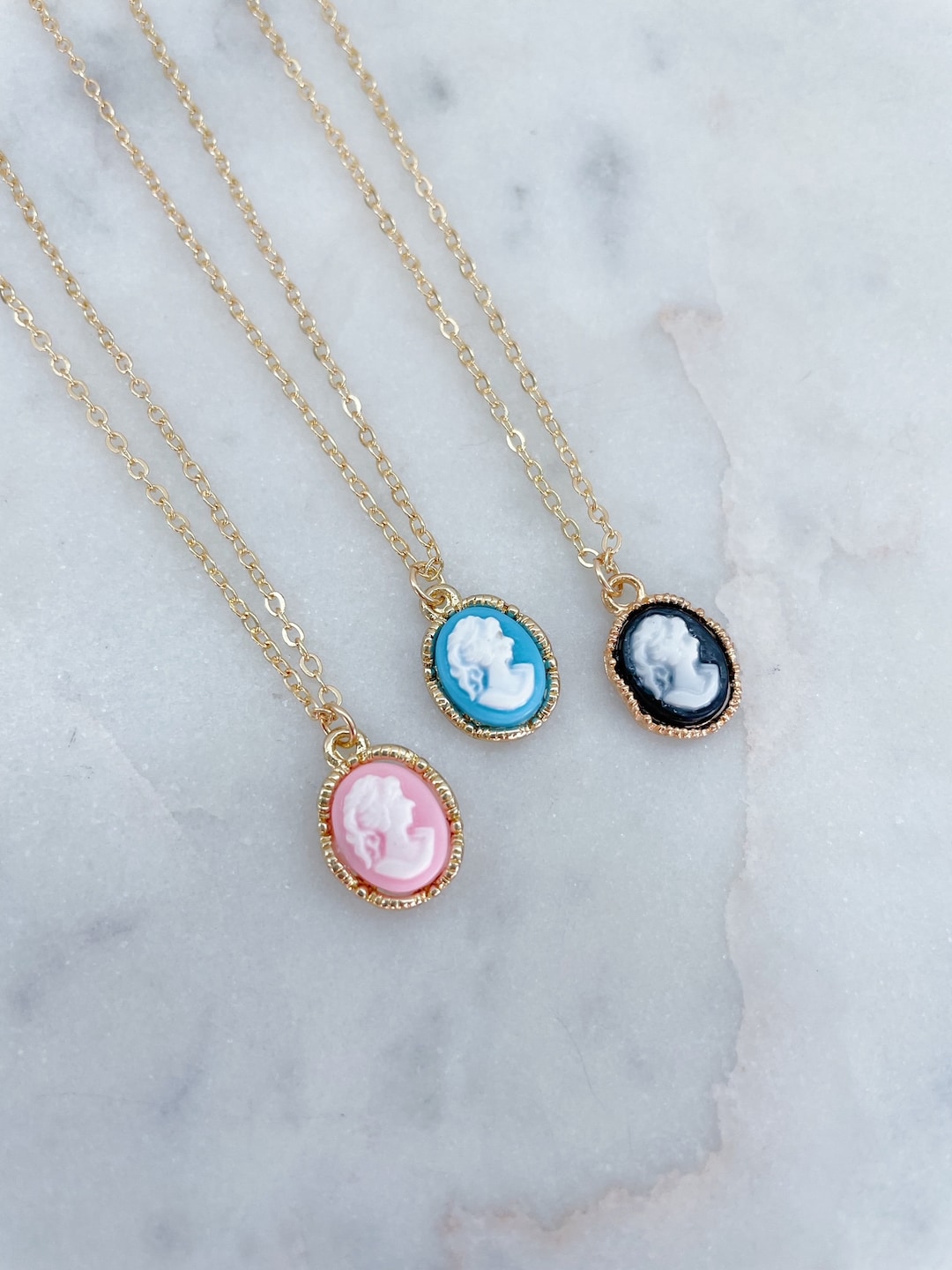 Cameo Medallion Necklace