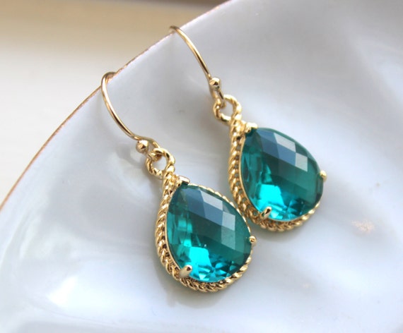 Green topaz earrings deals