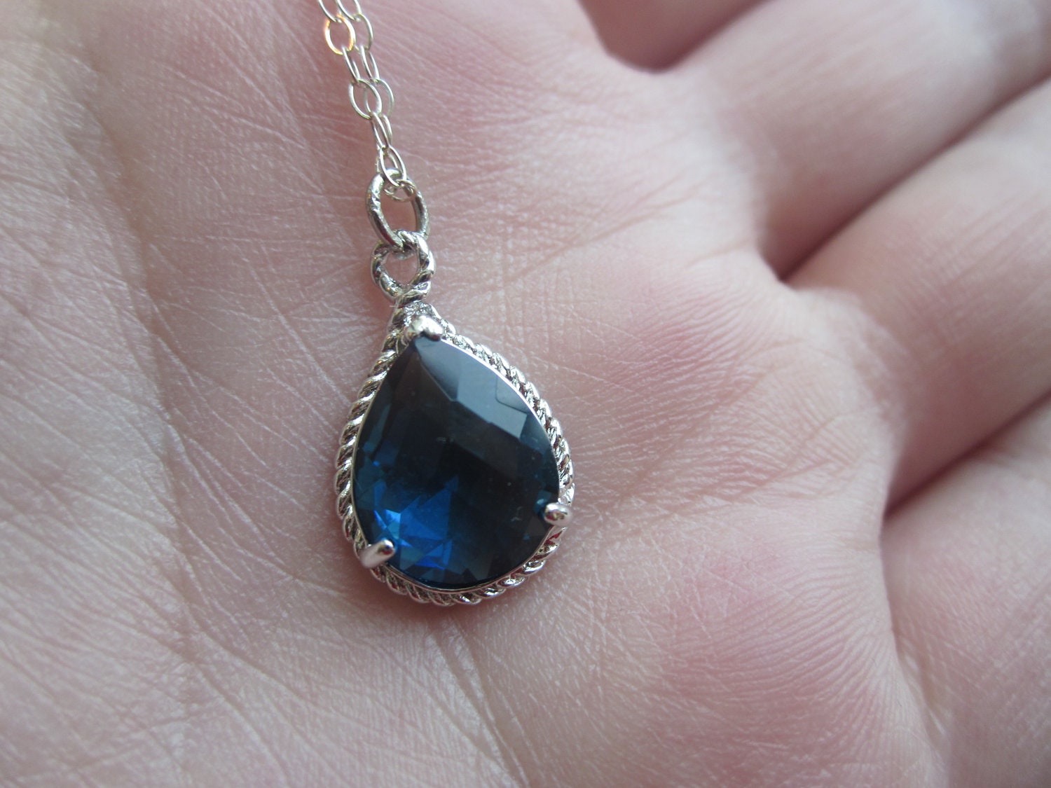 Sampson Necklace Blue main image 1