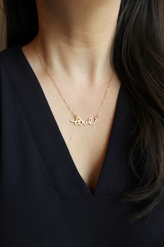 Love neck chain discount