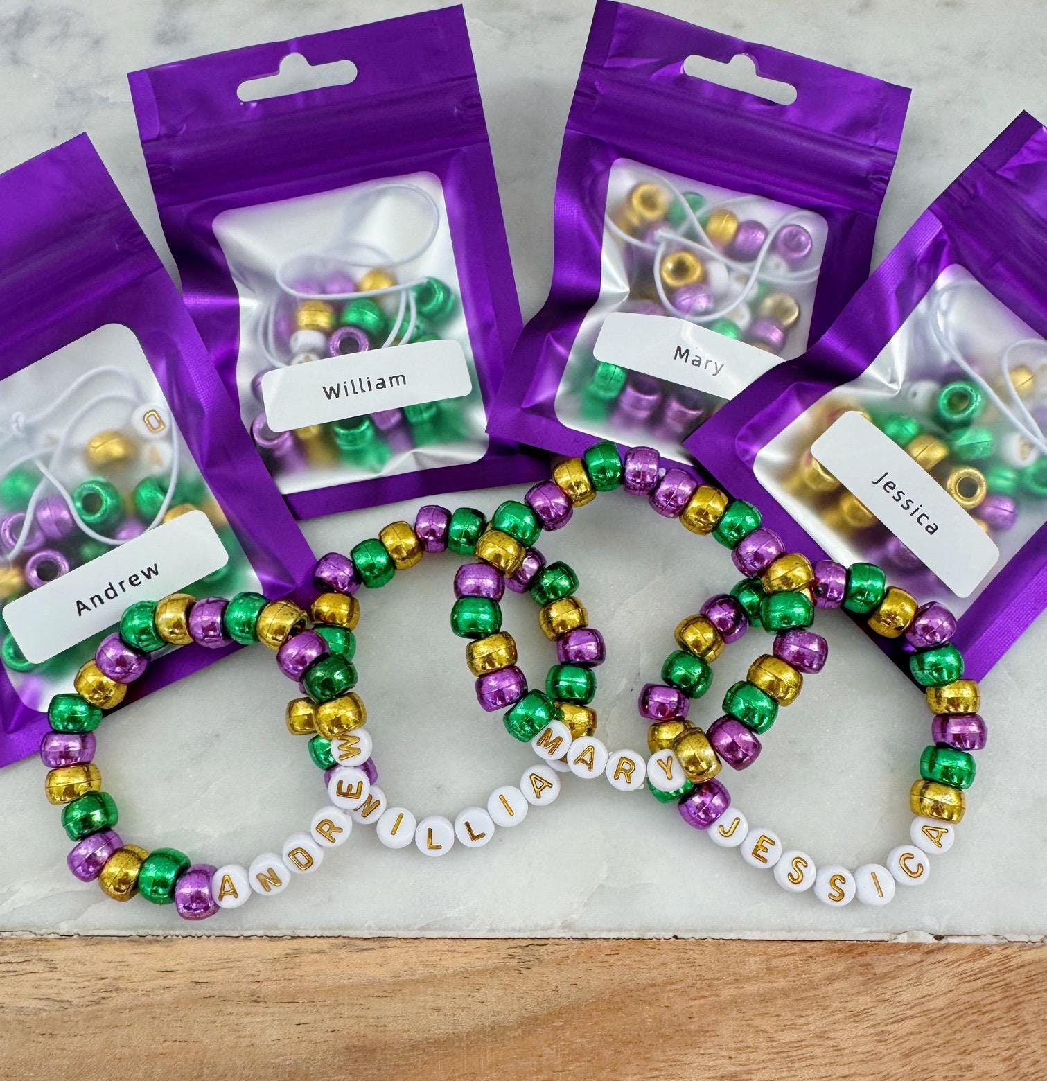 Sasylvia 24 Pcs Mardi Gras Bracelets for Women Carnival Charm Bracelets Mardi Gras Sasylvia 24 Pcs Mardi Gras Bracelets for Women Carnival Charm Bracelets Mardi Gras