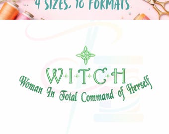Halloween Witch | Woman in Total Command of Herself  | Feminist Witch