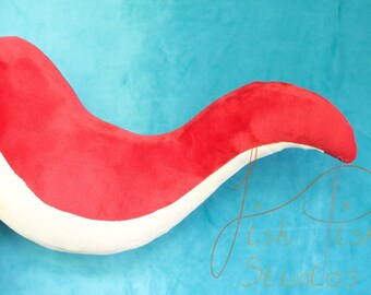 Stick out Dinosaur / Dragon Tail Base - S-Curve shape for customizing