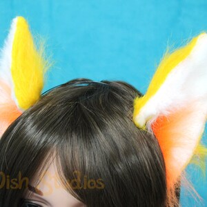 Tufted Flexi Party Cat Ear Cosplay Headband - FishPish Basics - great for furries fursuits