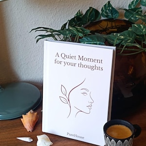 Guided Mindfulness Journal – Self Reflection & Wellness Notebook |  PureHouse