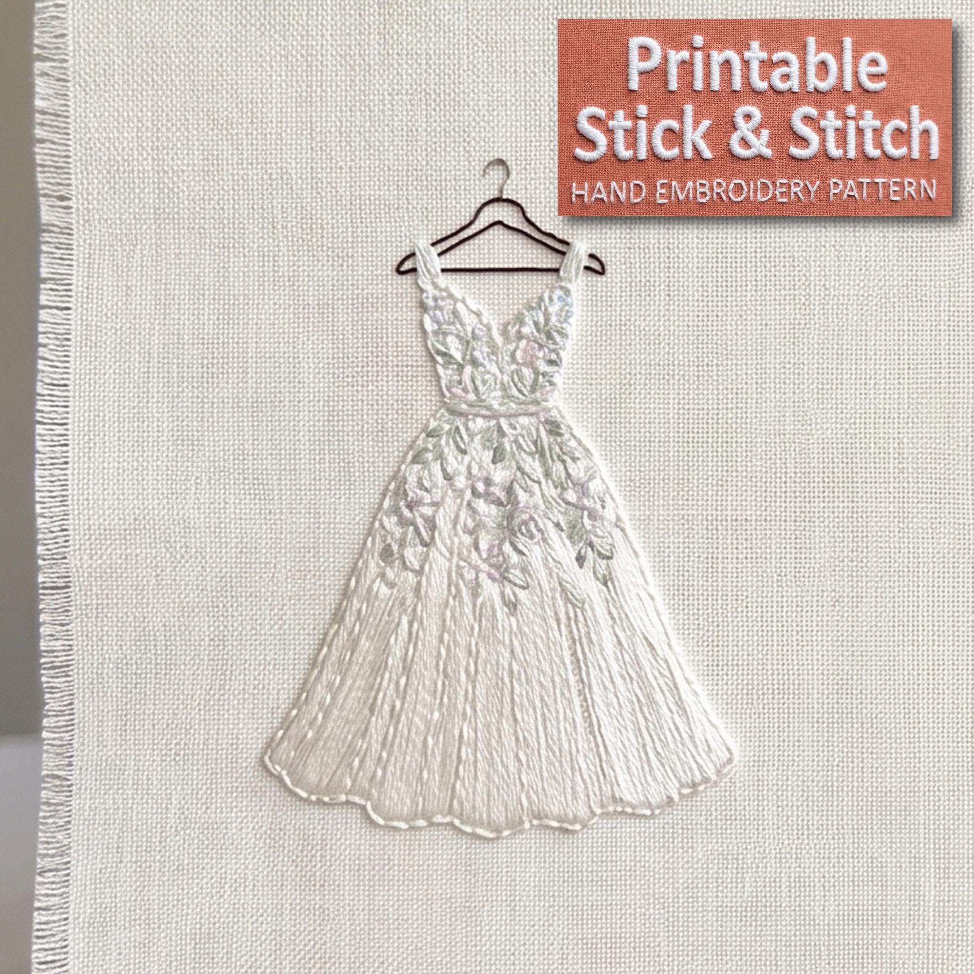Embroidery Patterns for Dress
