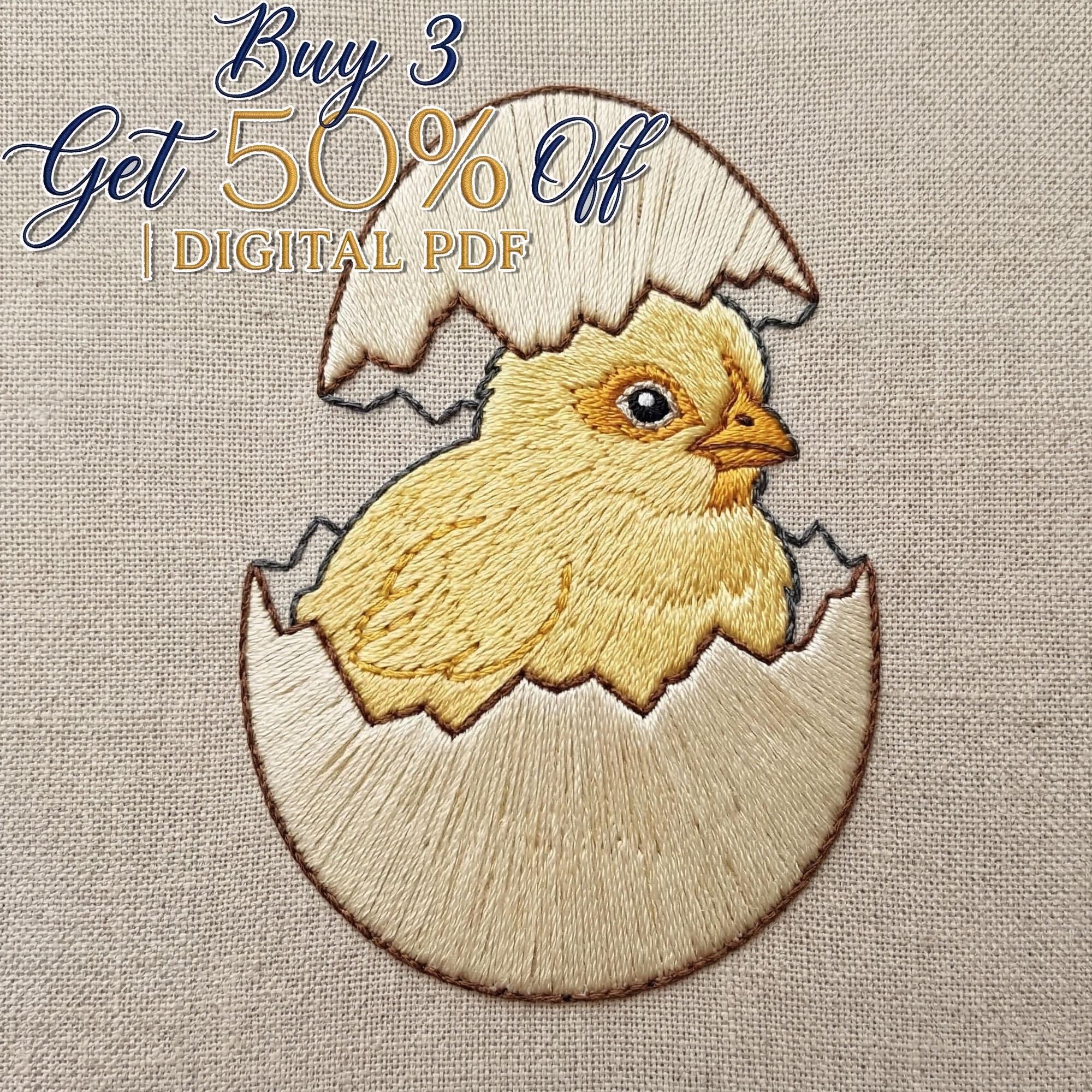 Hatching Chick Embroidery Pattern (digital PDF) – New Beginnings ...