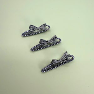 Vintage Marcasite Crystal Studded 4\