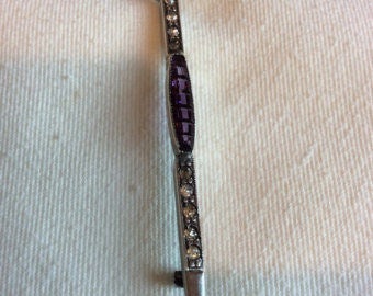 Art deco bar pin vintage